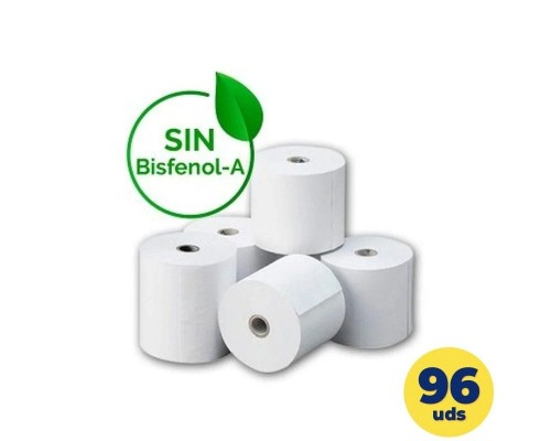 PAPEL TERMICO 80X55 96U BPA PAPEL TERMICO 80X55 96U BPA